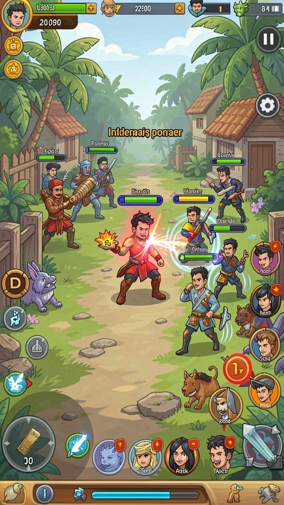 hokiarena - Tampilan awal permainan yang menarik dan penuh warna.