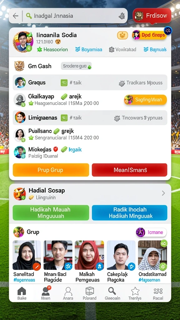 kepo66 - Tampilan antarmuka yang modern dan intuitif.