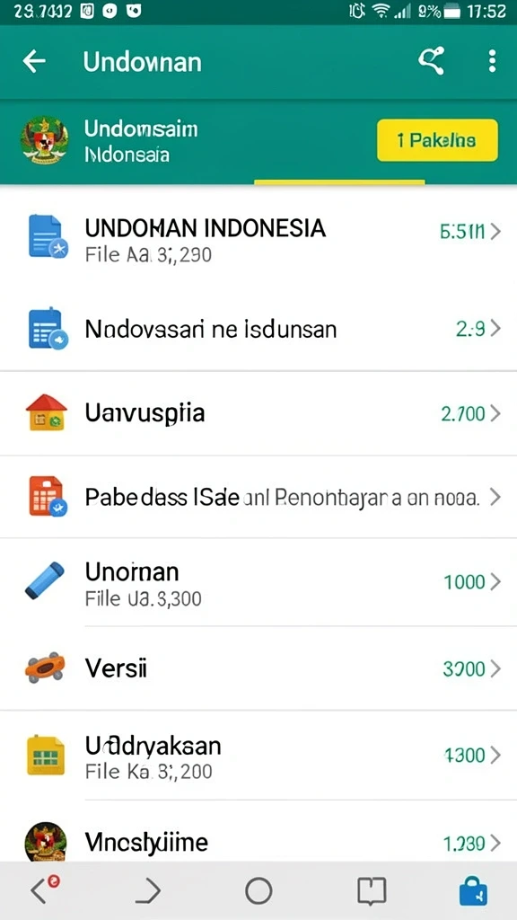 prima77 - Tampilan antarmuka pengguna yang menarik dan intuitif.